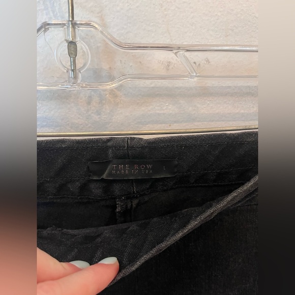 The Row Denim Pants Black Size Large - Picture 2 of 4